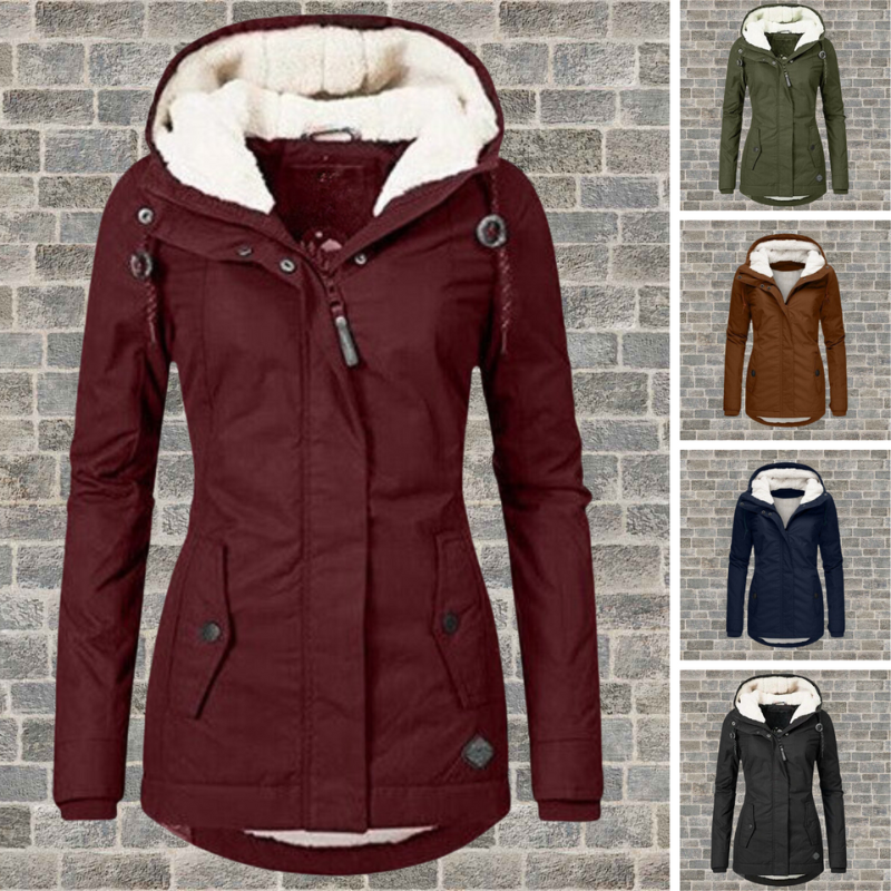 Daijah | Abrigo de invierno con capucha