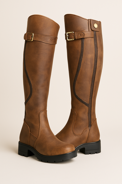 Botas altas mujer, confortables y ligeras para días fríos