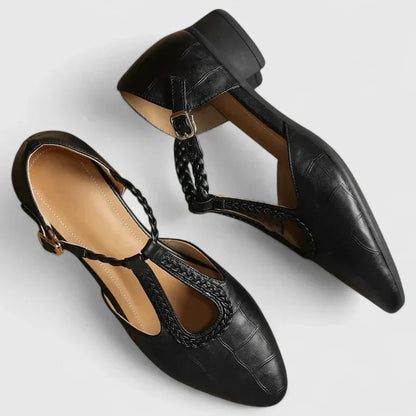 Zapatos mujer estilo elegante cuero cómodos primavera-verano