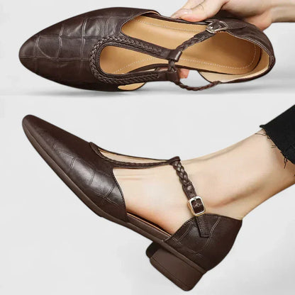 Zapatos mujer estilo elegante cuero cómodos primavera-verano