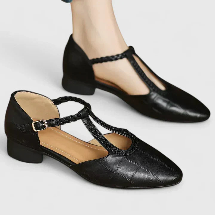 Zapatos mujer estilo elegante cuero cómodos primavera-verano