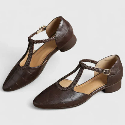 Zapatos mujer estilo elegante cuero cómodos primavera-verano