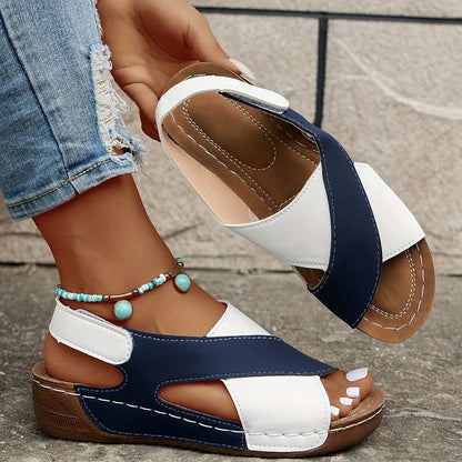 Aleke | Sandalias cómodas con cuña Granada