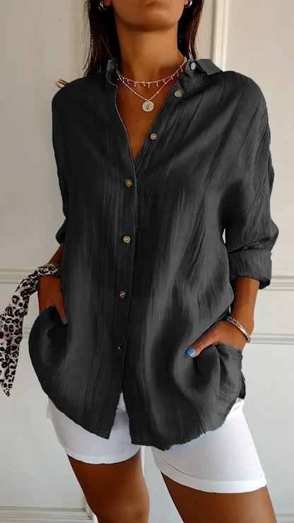 Christina | Blusa de algodón de alta calidad