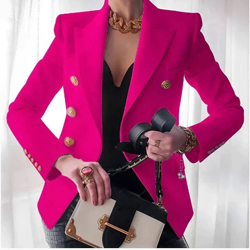 Blazer mujer corte clásico, sofisticado y cómodo para diario