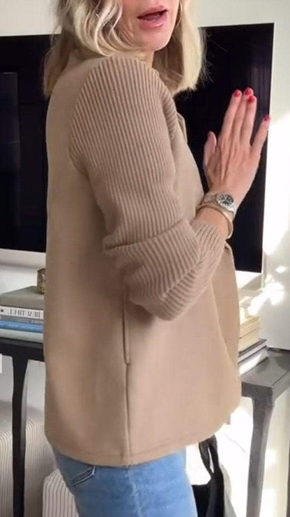 Chaqueta casual mujer, ligera y elegante para paseos o eventos