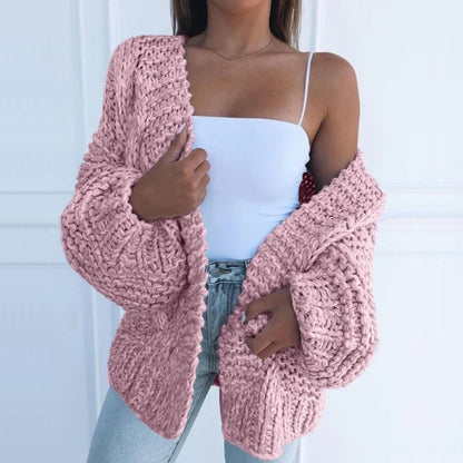 Jersey oversize femenino cómodo moderno ideal otoño-invierno