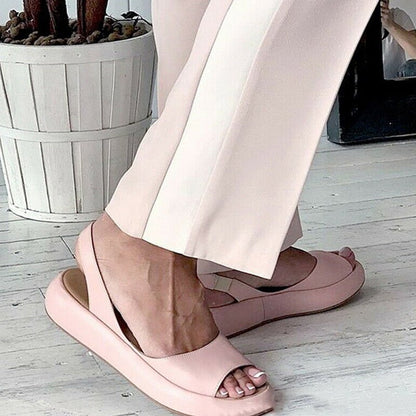 Sandalias femeninas elegantes, modernas y versátiles para verano