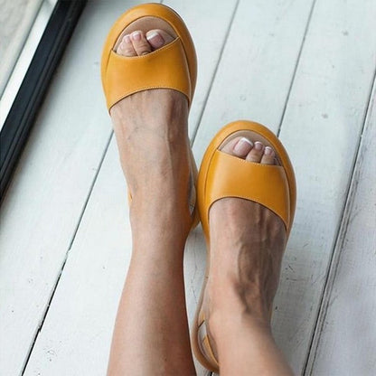 Sandalias femeninas elegantes, modernas y versátiles para verano