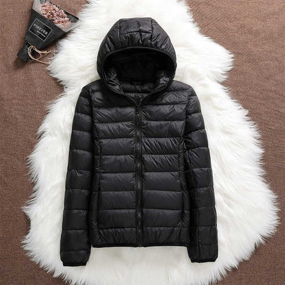 Chaqueta de Plumas para mujer – Térmica, Impermeable y Ideal para Invierno
