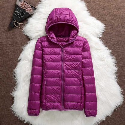 Chaqueta de Plumas para mujer – Térmica, Impermeable y Ideal para Invierno