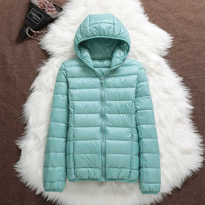 Chaqueta de Plumas para mujer – Térmica, Impermeable y Ideal para Invierno