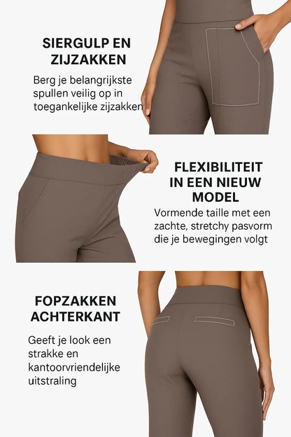 Pantalón de Mujer Cómodo y Elástico – Ideal para Diario