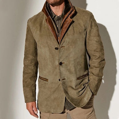 Chaqueta hombre vintage casual cómoda y moderna estilo retro