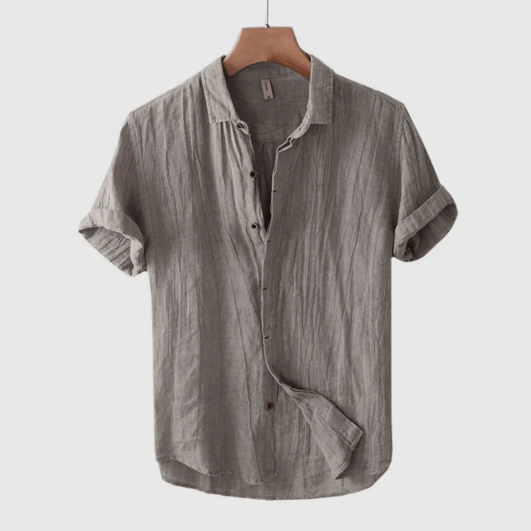 Ralph | Elegante camisa de manga corta con botones