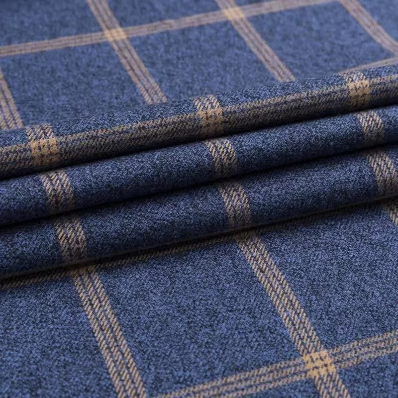 Camisa de cuadros informal y versátil para hombre