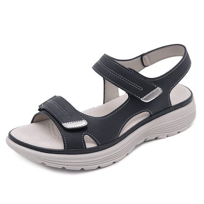 Sandalias Cómodas Mujer – Cuero de Alta Calidad y Soporte Ortopédico