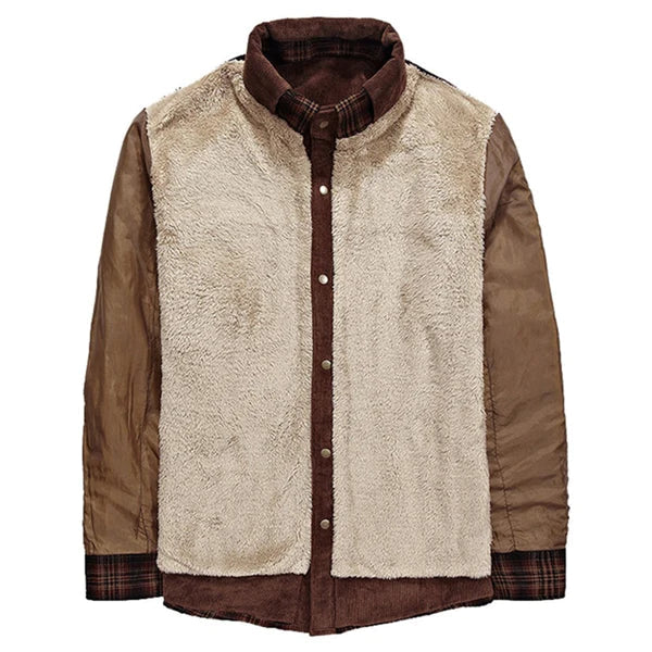 Chaqueta cálida masculina, estilosa y perfecta para invierno