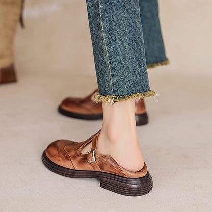 Zapatos de piel para mujer Elegancia | Perfectos para la oficina y el día a día