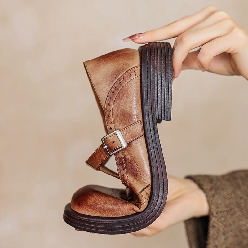 Zapatos de piel para mujer Elegancia | Perfectos para la oficina y el día a día