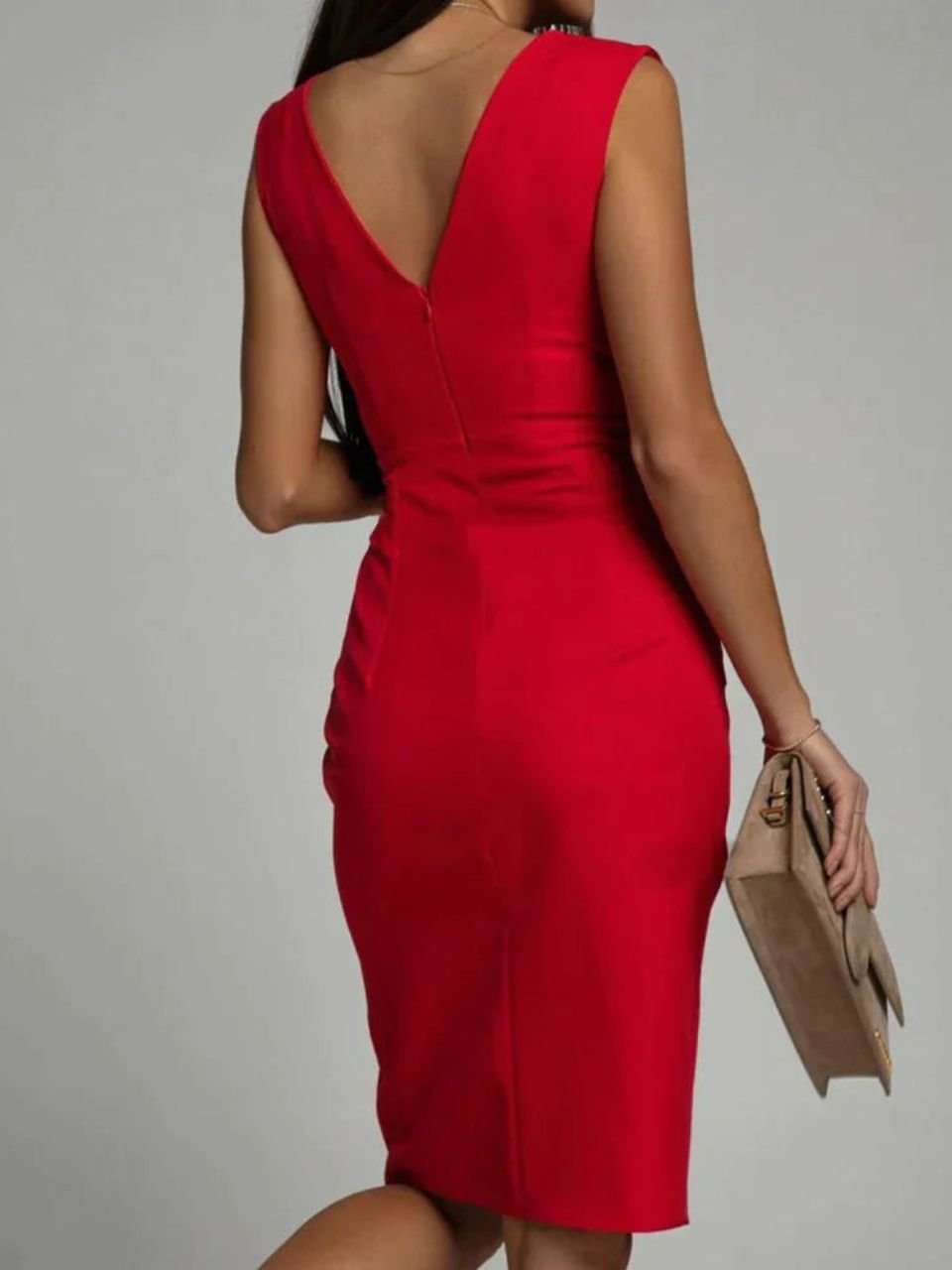 Lotus | Vestido bodycon plisado