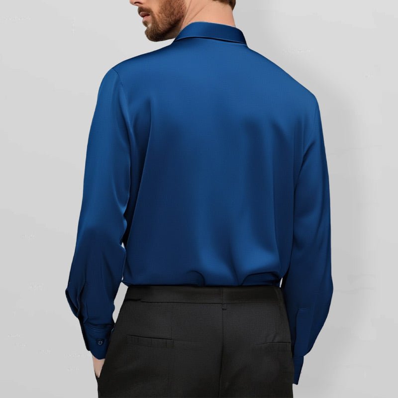 Camisa hombre cómoda stretch sin arrugas estilo casual