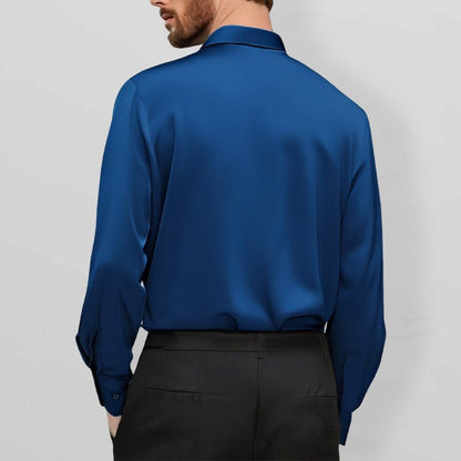 Camisa hombre cómoda stretch sin arrugas estilo casual