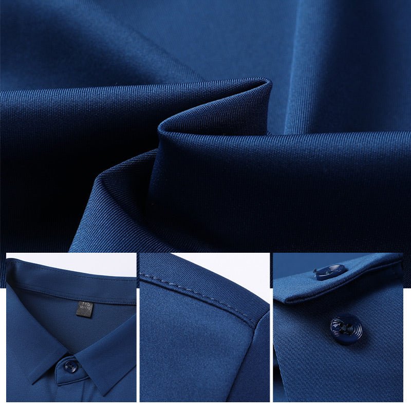 Camisa hombre cómoda stretch sin arrugas estilo casual