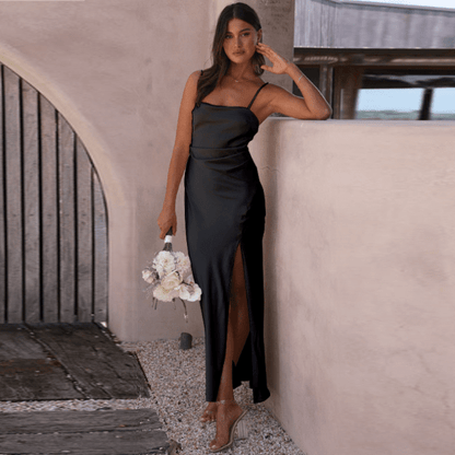 Vestido Verano Mujer – Ligero, Elegante y Con Abertura Lateral