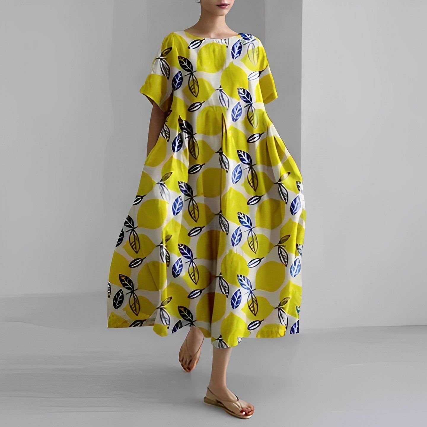 Naolin | Maxi Vestido Boho Floral de Primavera
