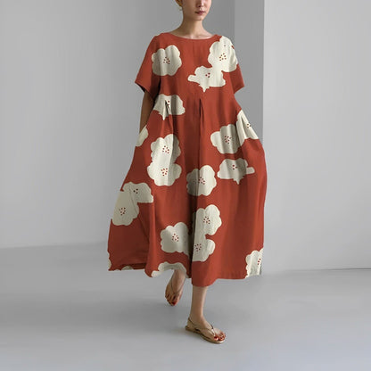 Naolin | Maxi Vestido Boho Floral de Primavera