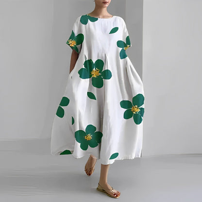Naolin | Maxi Vestido Boho Floral de Primavera