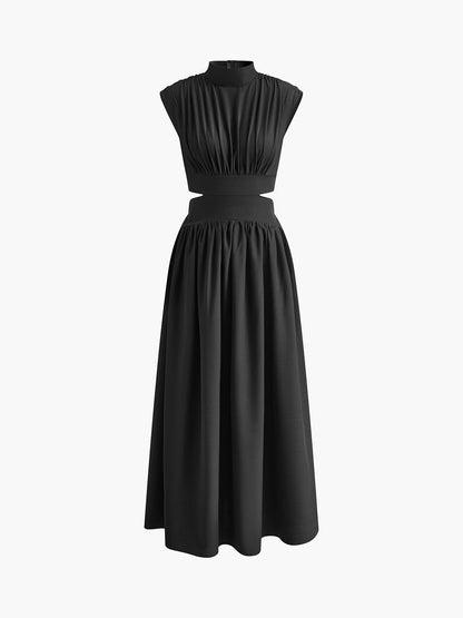 Vestido Elegante Mujer – Largo con Cut Out Chic para Eventos Especiales