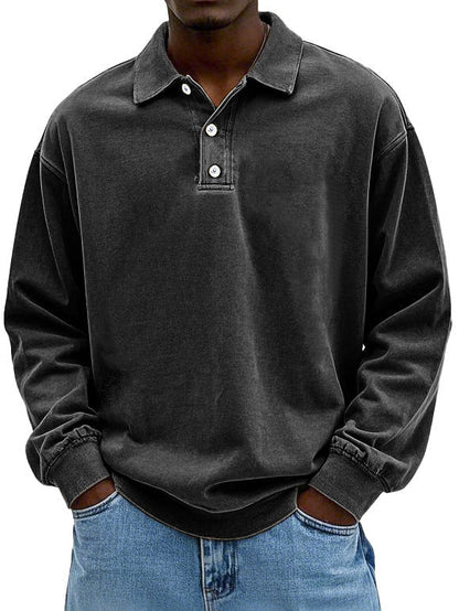 Camisa Hombre – Manga Larga Vintage, Elegante y Atemporal