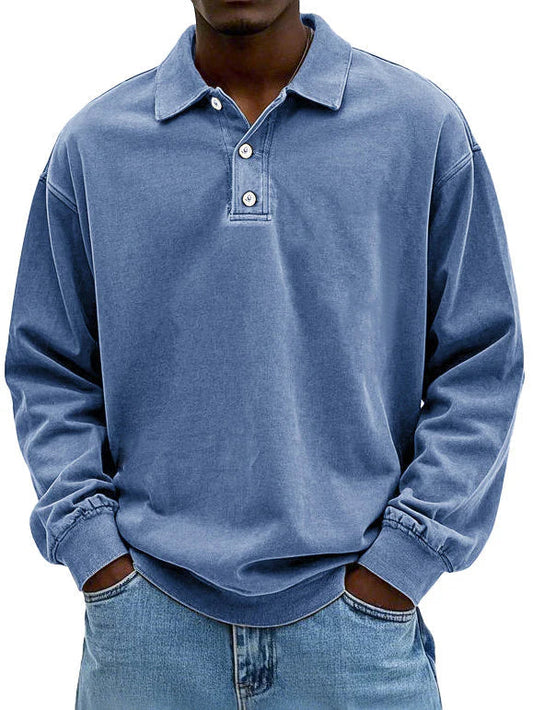 Camisa Hombre – Manga Larga Vintage, Elegante y Atemporal