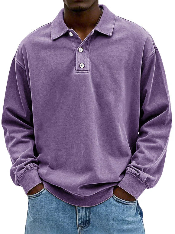 Camisa Hombre – Manga Larga Vintage, Elegante y Atemporal