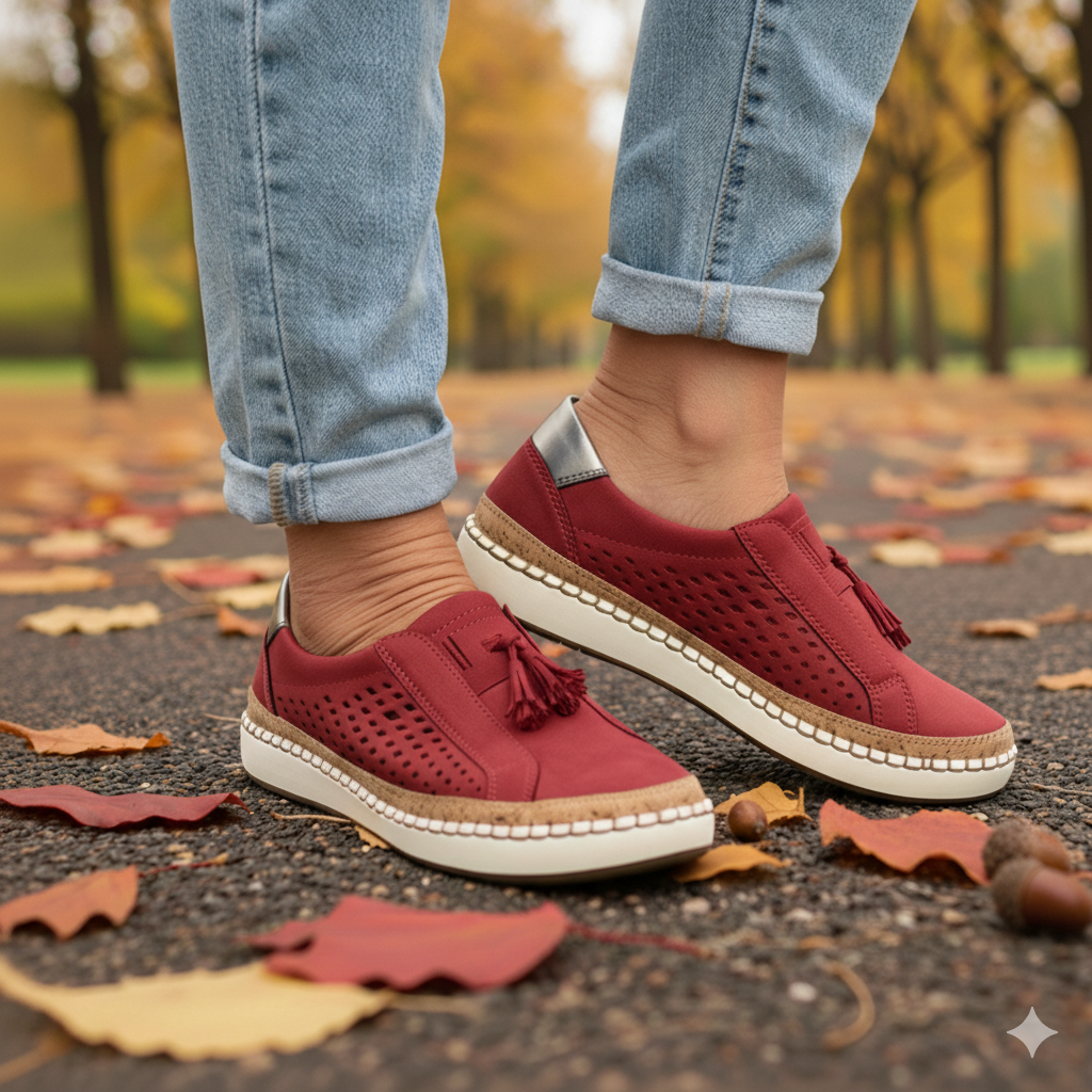 Zapatos cómodos mujer, estilo ergonómico y práctico