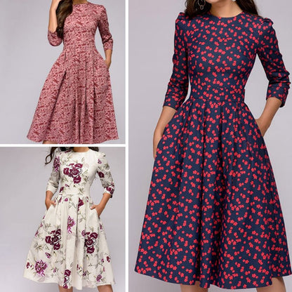 Vestido femenino chic, confortable y estiloso