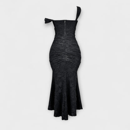 Elle | Vestido largo con corsé elegante y refinado