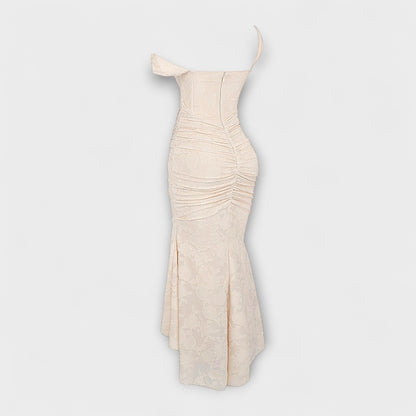 Elle | Vestido largo con corsé elegante y refinado