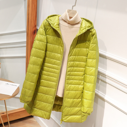 Chaqueta de Plumas para mujer – Térmica, Impermeable y Ideal para Invierno
