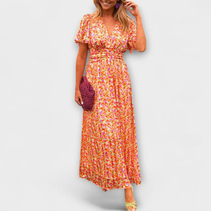 Linn | Vestido clásico con cuello en V