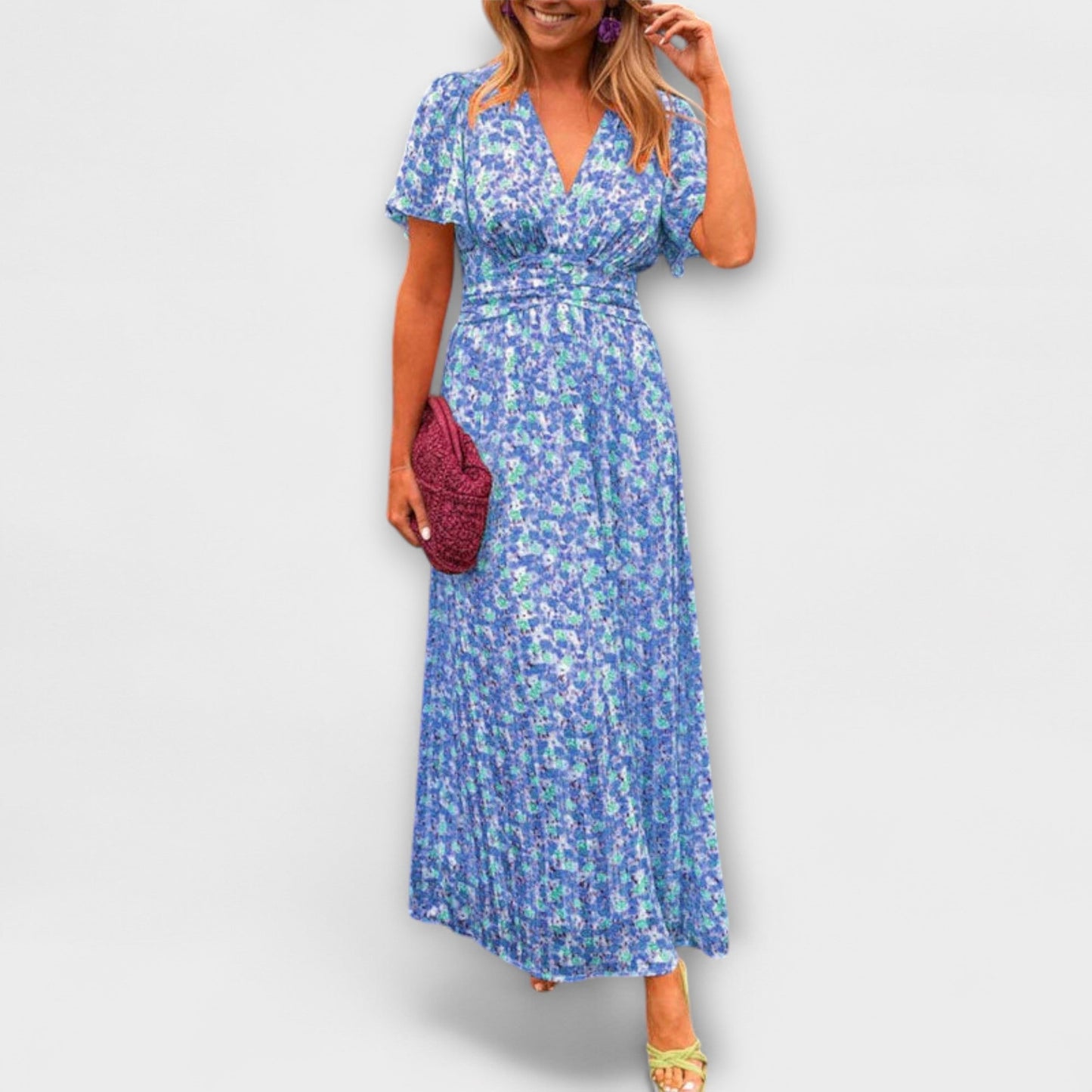 Linn | Vestido clásico con cuello en V