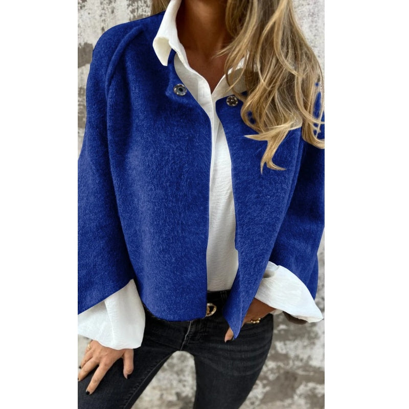 Crysta | Chaqueta Acogedora Imitación de cachemir