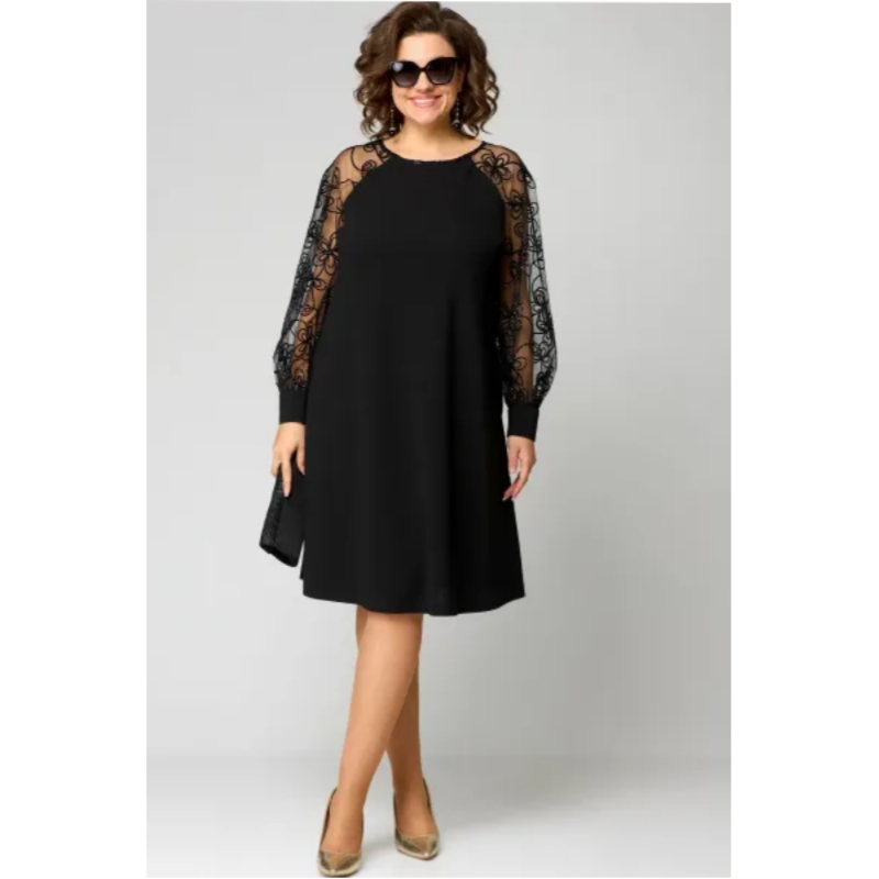 Denise | Elegante vestido de tallas grandes