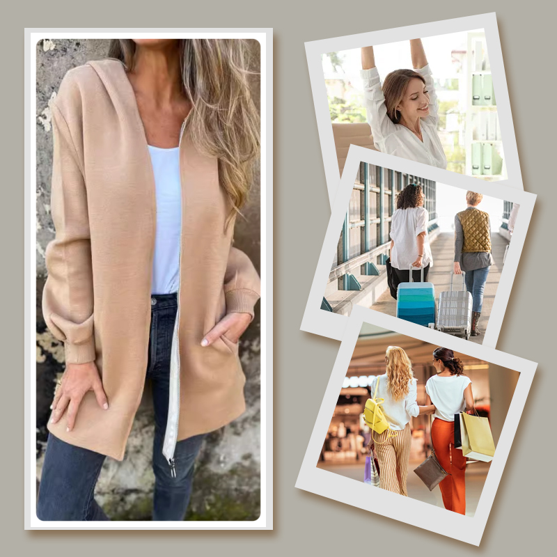 Chaqueta primavera mujer ligera y elegante para días soleados