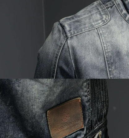 Cazadora Denim Vintage – Estilo Urbano y Versátil