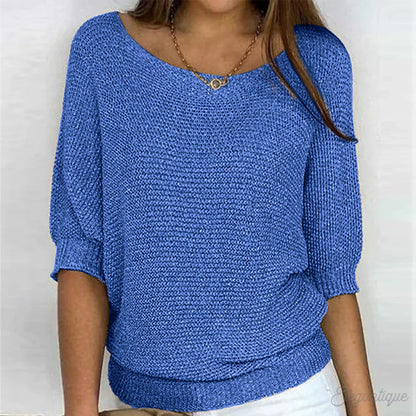 Nuela | Acogedor jersey de punto holgado