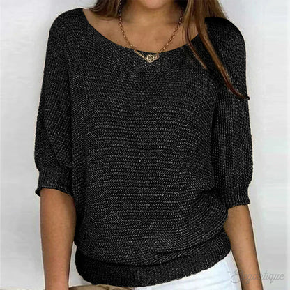 Elegante jersey de punto para mujer: suave y elegante