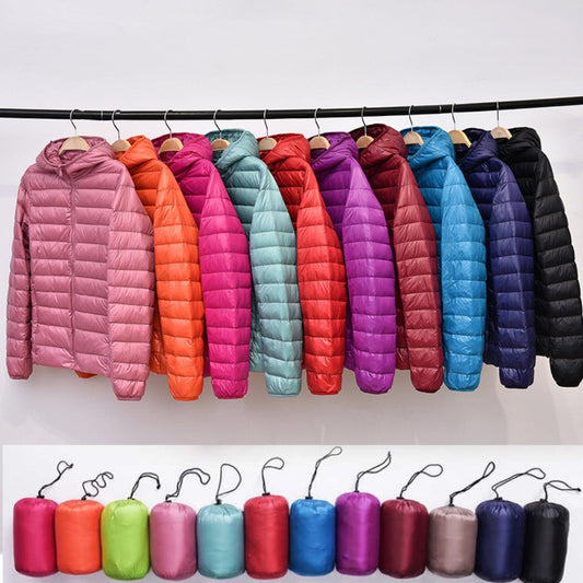 Chaqueta de Plumas para mujer – Térmica, Impermeable y Ideal para Invierno